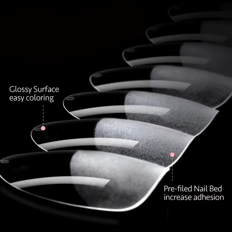 120 faux ongles en forme d'amande