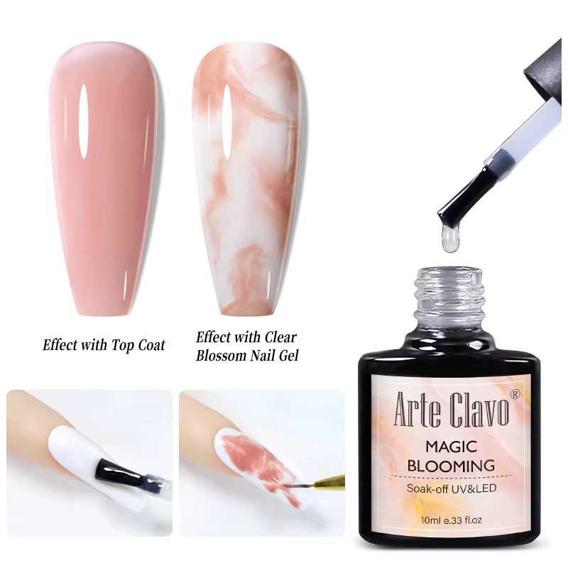 Arte Clavo fleur Gel Nail Art