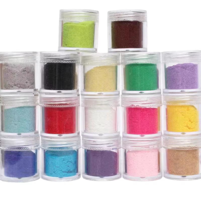 Poudre de velours pour ongles