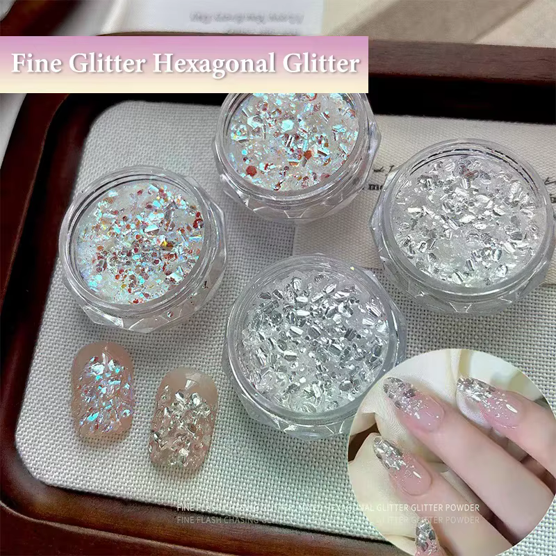1 boîte de décoration d'ongles