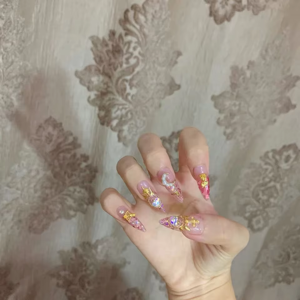 Patchs d'ongles Moon Nail brillants