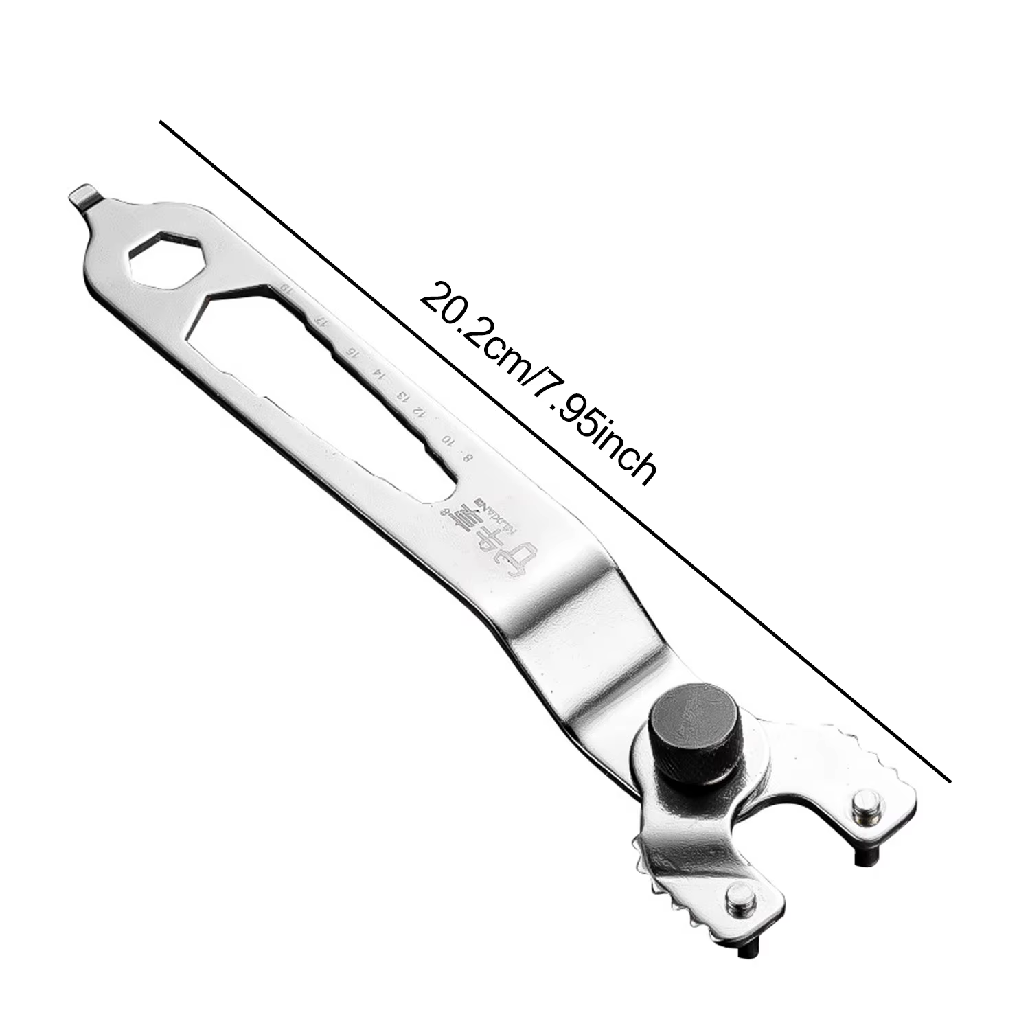 Meuleuse d'angle à double usage, accessoires de Machine, clé à deux griffes, clé épaisse de haute dureté pour meule d'angle