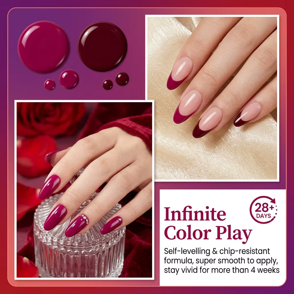 Vernis à ongles en gel Visuatia