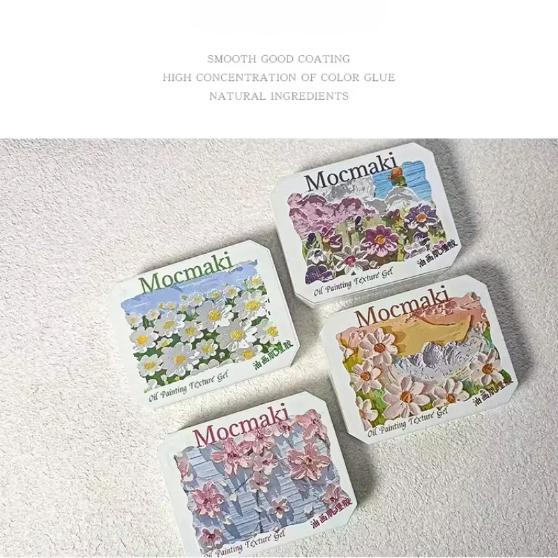 Nouvelle crème pour ongles Gel dessin Gel pâte 3D huile peinture Texture Sculpture vernis gaufrage Nail Art Gel manucure décorations