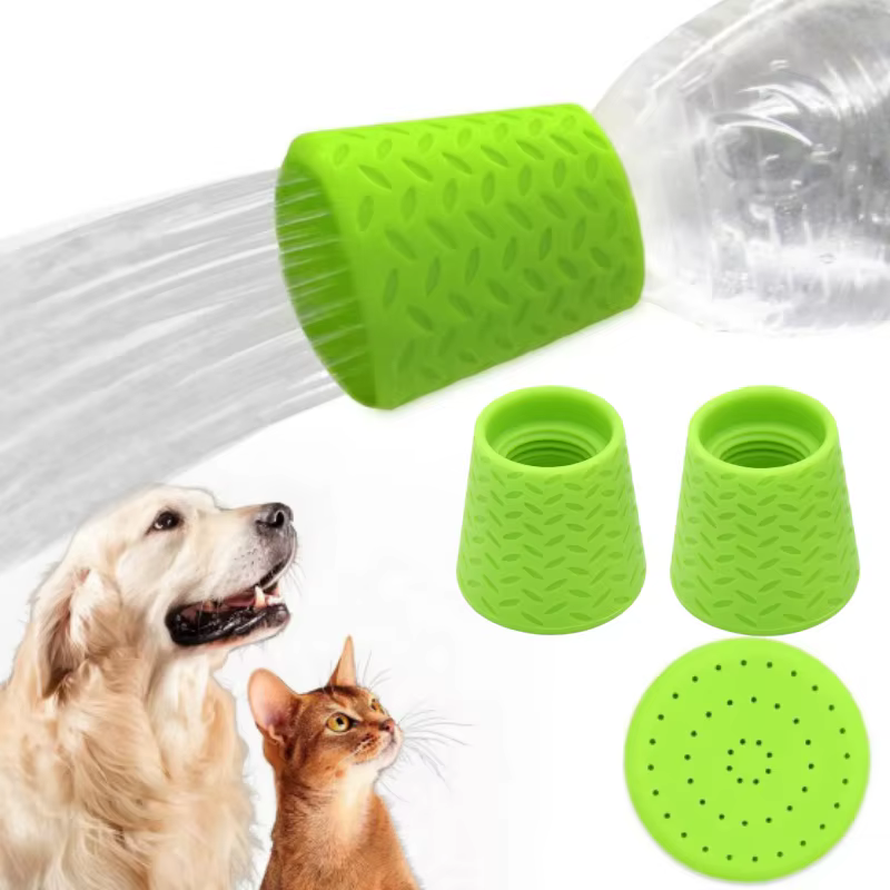 Douche pour animaux de compagnie Silicone Portable pomme de douche pour animaux de compagnie en plein air chat et chien douche fournitures de nettoyage Portable douche pour animaux de compagnie douche