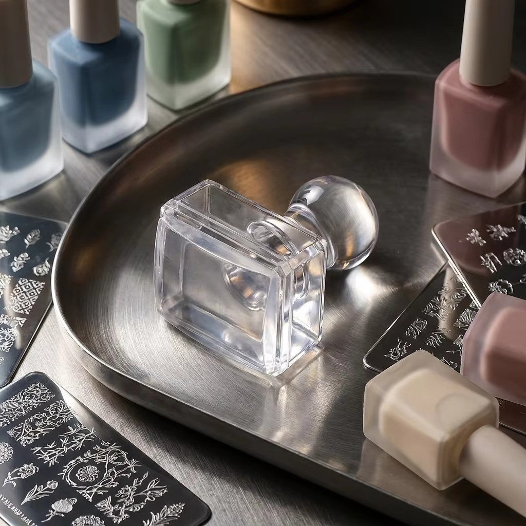 Kit de tampons carrés pour nail art