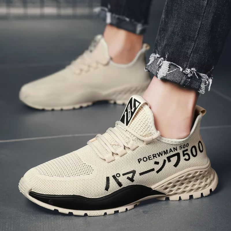 Chaussures de dehors Respirantes et Décontractées pour Homme, Baskets d'Extérieur en Maille d'Air, à la Mode, 2024