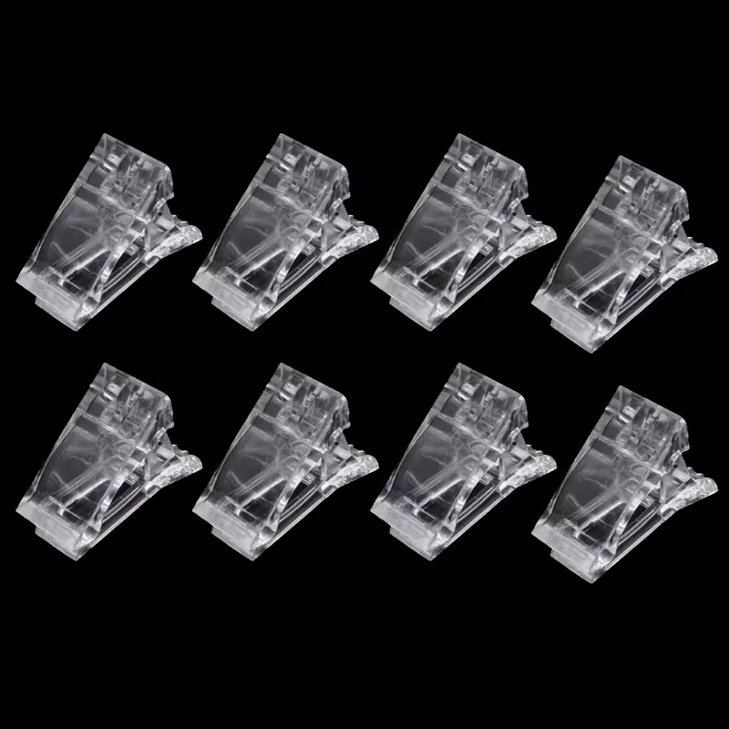Nail Clips All for Manicure for Nails Uv Gel Polish Fixed Styling Accessories Tools Acrylic Press on Molds French Poly Hand Fake