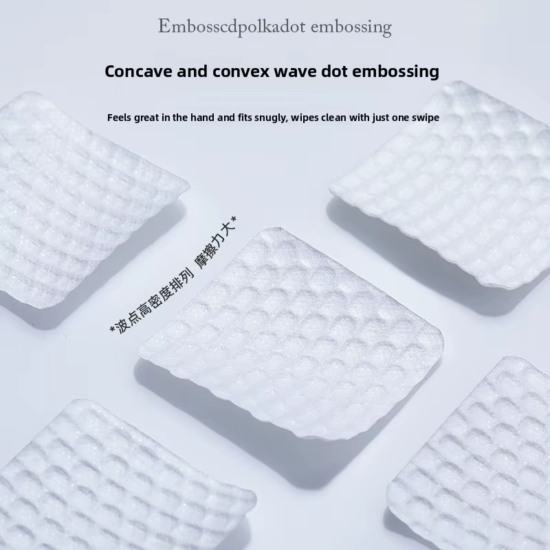 Lingettes démaquillantes pour ongles sans peluches