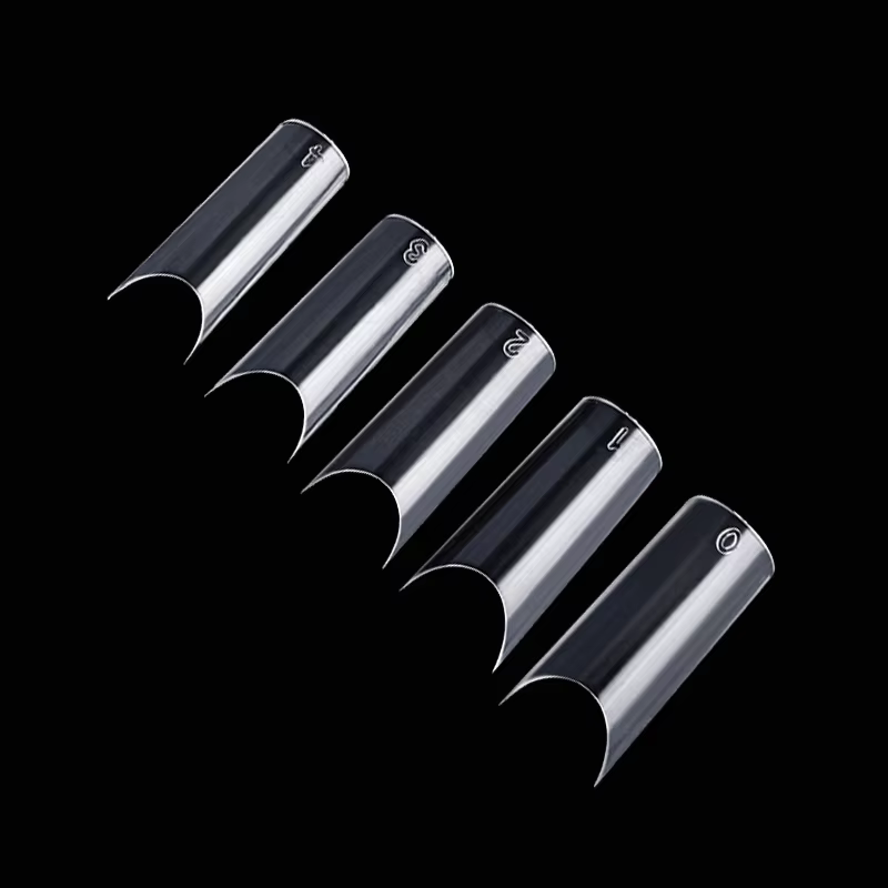 500 Pièces Faux Ongles Courbes en C