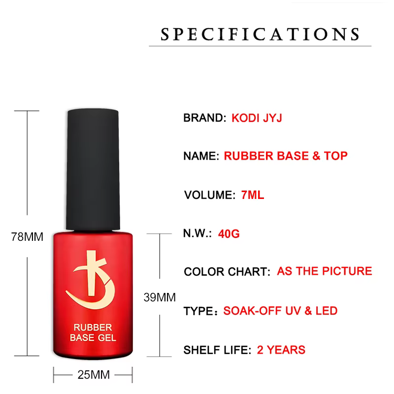 KODI JYJ couche de Base pour ongles vernis Gel
