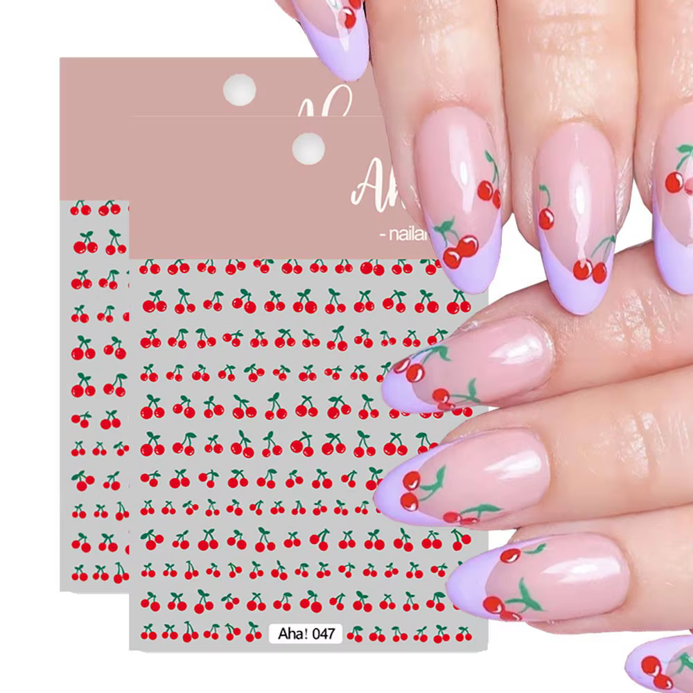 Autocollants 3D N64.Art pour ongles