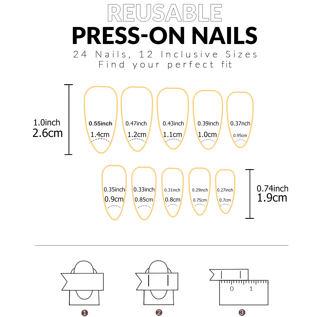 24 faux ongles à presser sur le thème du football – Kit d'art