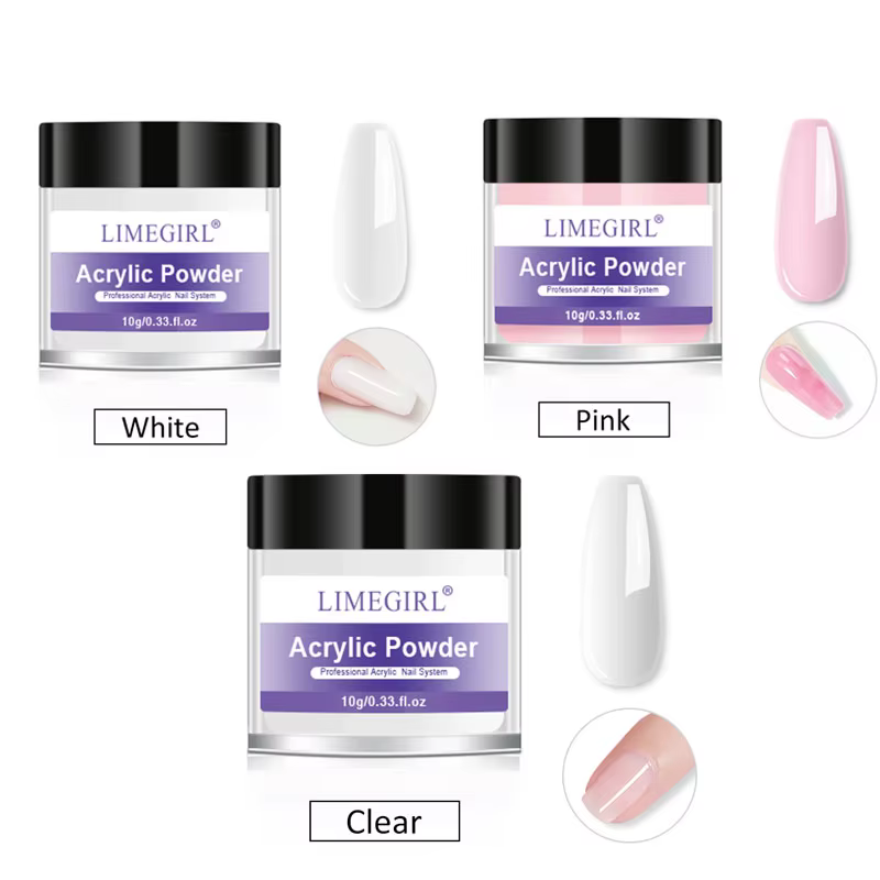 Kit de poudre de cristal pour ongles