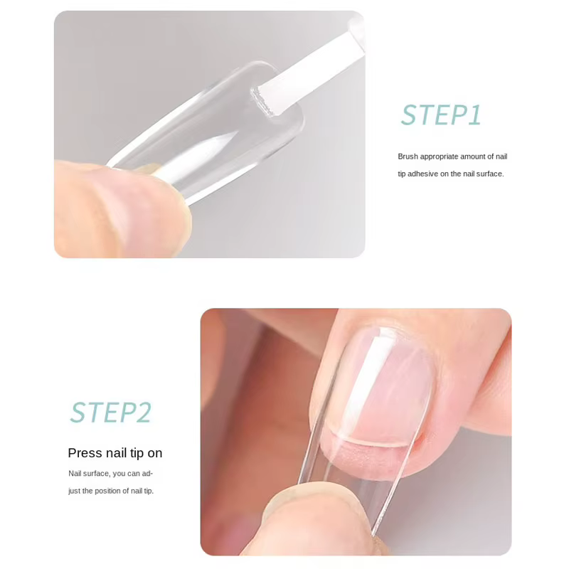 Colle à ongles forte pour faux ongles en acrylique