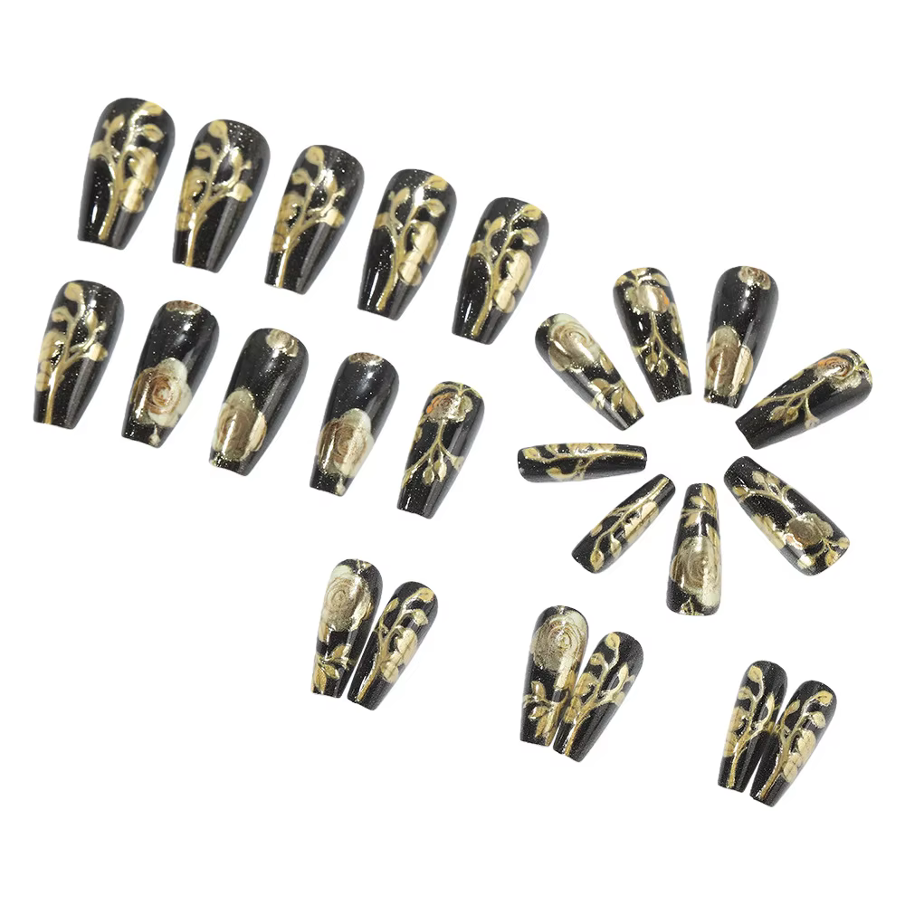 Faux ongles 3D pour femmes et filles