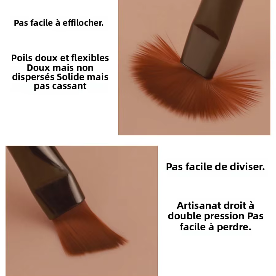 Ensemble de pinceaux à ongles pour professionnel et domestique