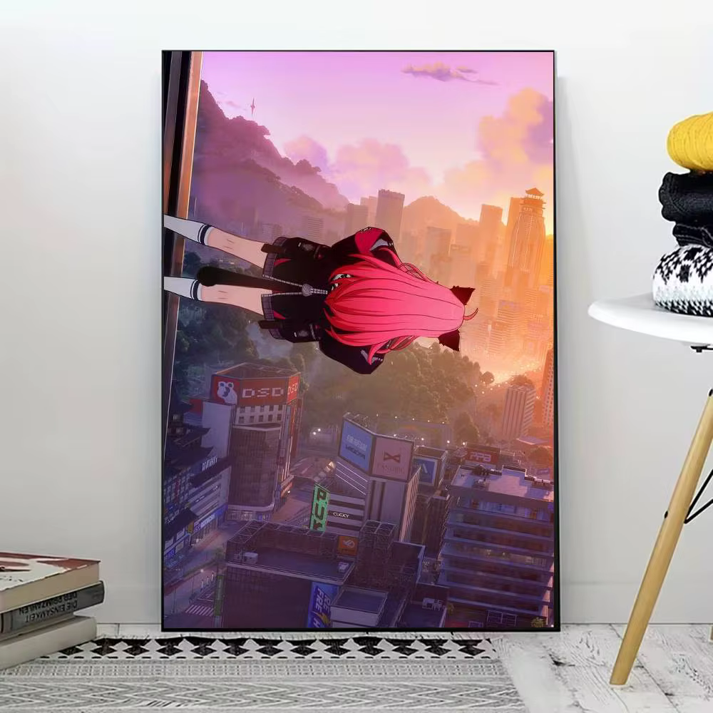 Affiche N-Neverness to Everness pour salon, chambre à coucher, bureau ou bar, sans cadre, utilisation en intérieur, décoration murale pour chambre à coucher.