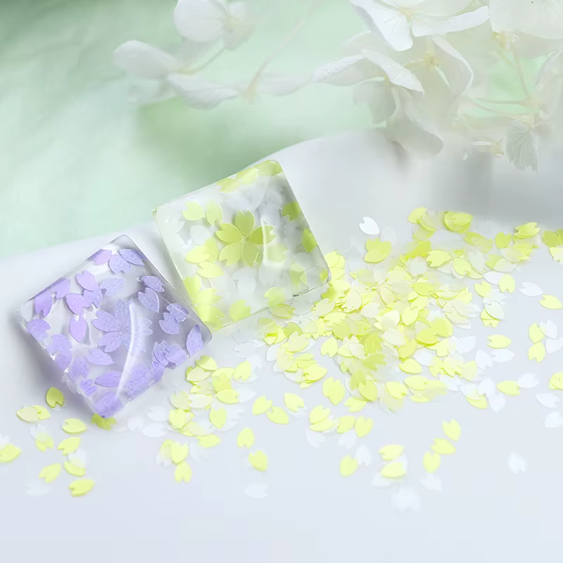 Paillettes de fleurs de cerisier