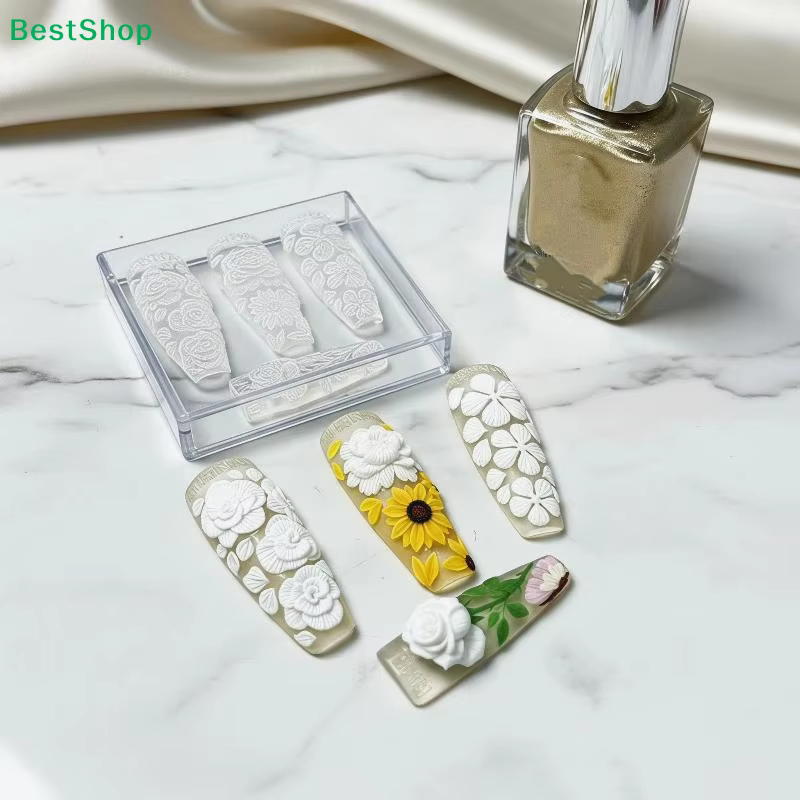 ☽ Moule en silicone pour nail art