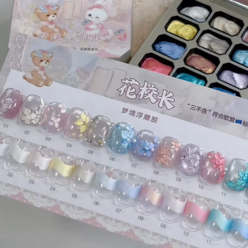 Gel de sculpture UV/LED sans TPO/HEMA pour nail art