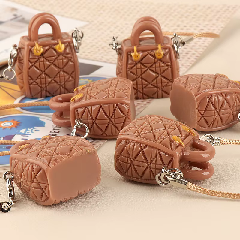 Accessoire pour maison de poupée bricolage - Sac à chaîne à bandoulière pour poupée