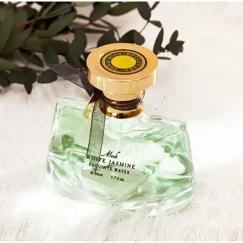 Parfum au jasmin de marque haut de gamme unisexe, parfum léger au jasmin frais naturel et au musc, parfum Floral durable, parfum de charme