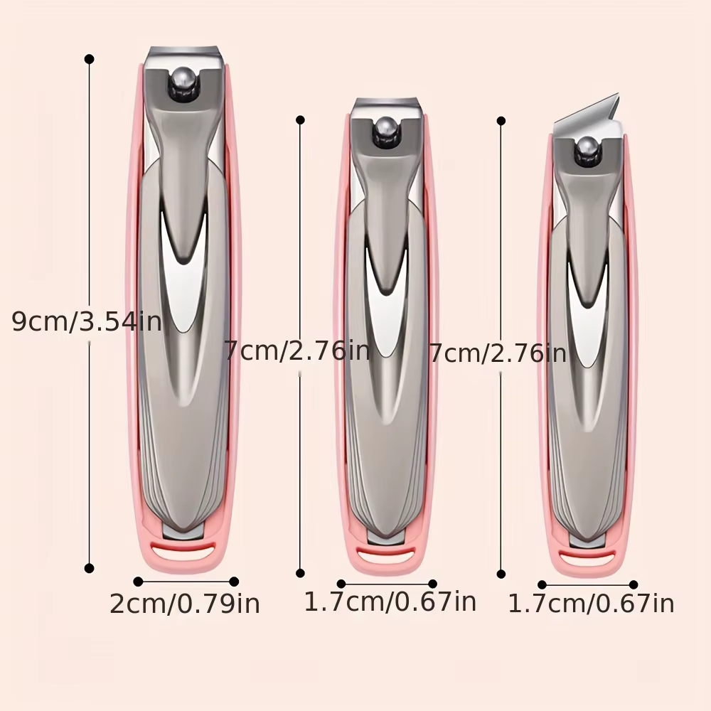 Coupe-ongles coloré anti-éclaboussures