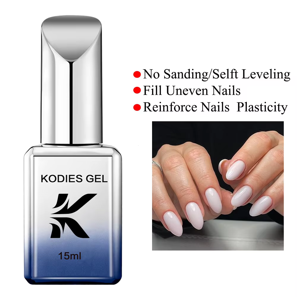 KODIES GEL-Verhéritage à Ongles Gel Blanc Laiteux