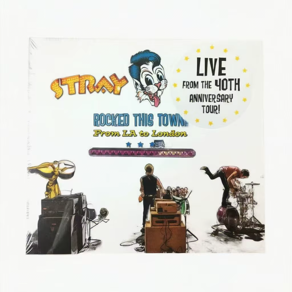 CD Stray Cats – Rocked This Town : de LA à Londres (2020) CD, album Rockabilly/Rock Live, tournée du 40e anniversaire, ensemble de 23 pistes