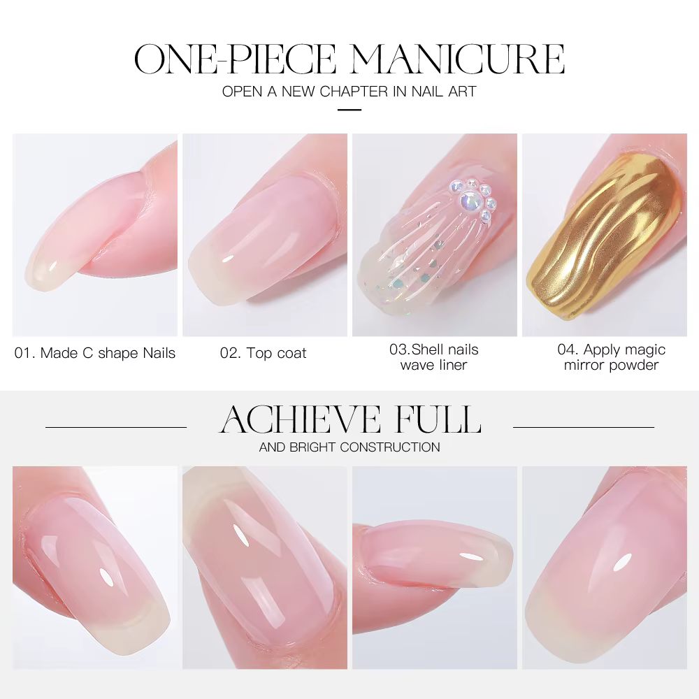 Tpo gratuit 15g diamant couche de finition pour Gel vernis à ongles longue durée renforcer UV tremper Gel