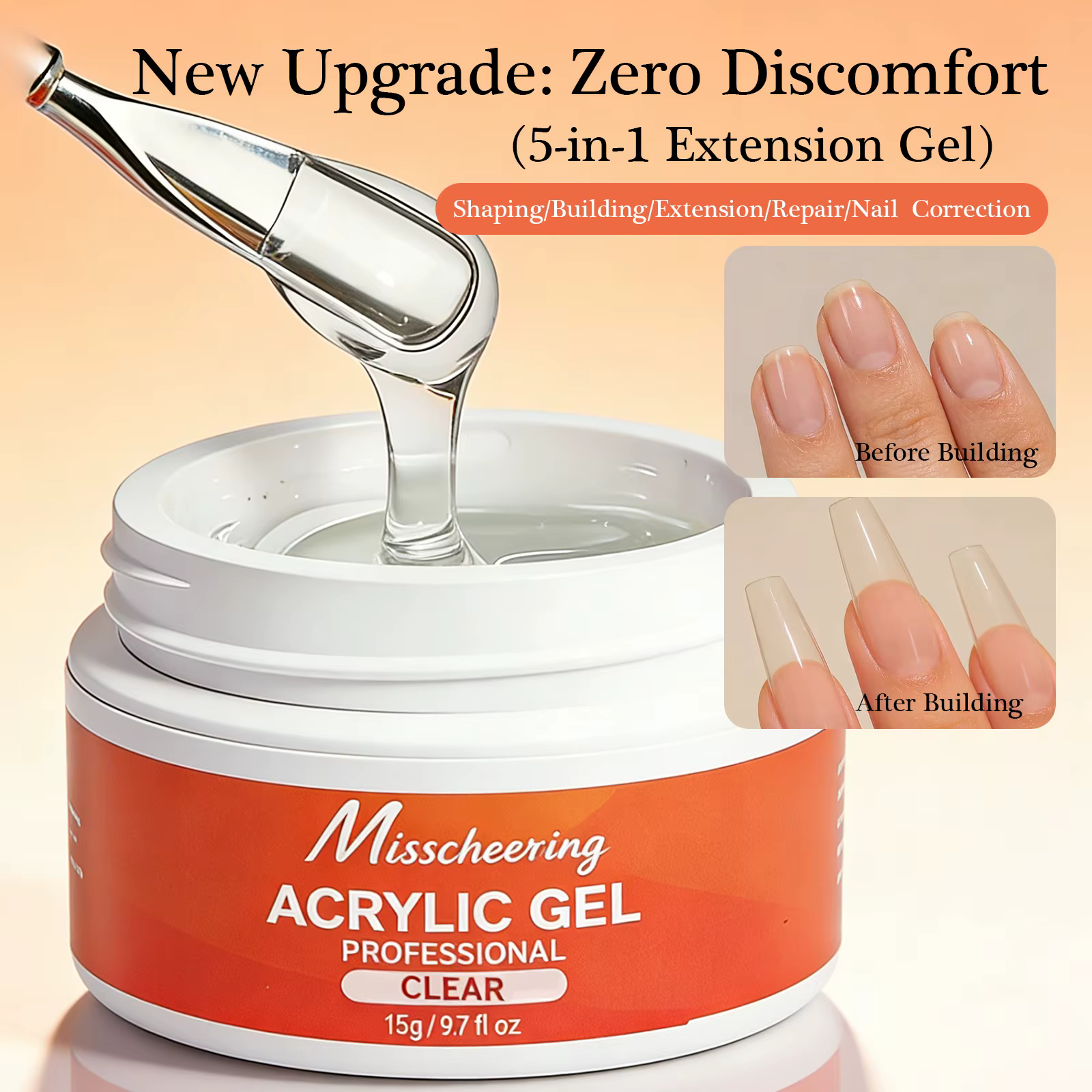 15g solide constructeur Gel durci