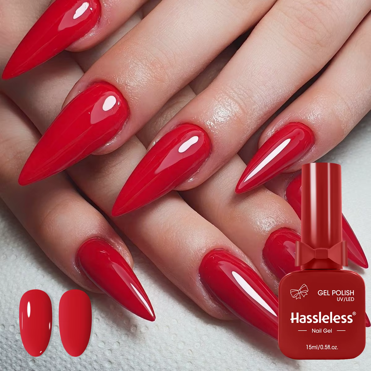 Vernis à ongles gel à usage unique de 15 ml