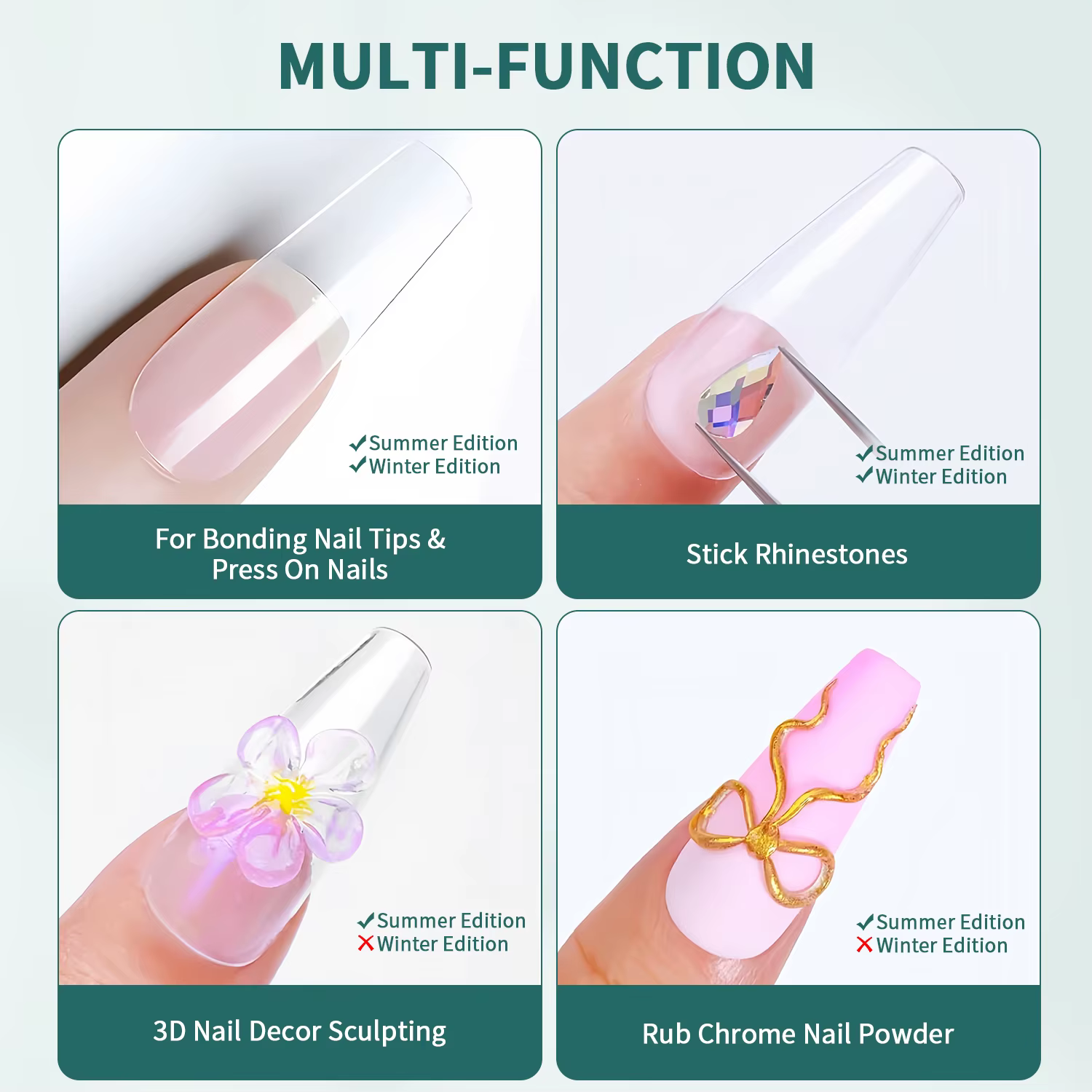Nailpop – Capsules d'ongles souples en gel