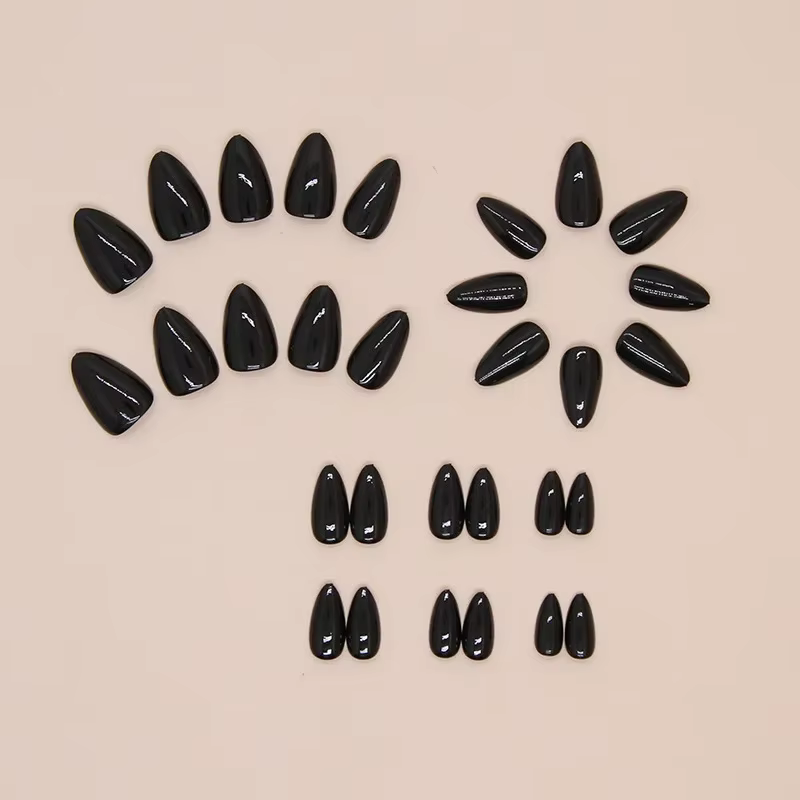 24 pièces faux ongles artificiels