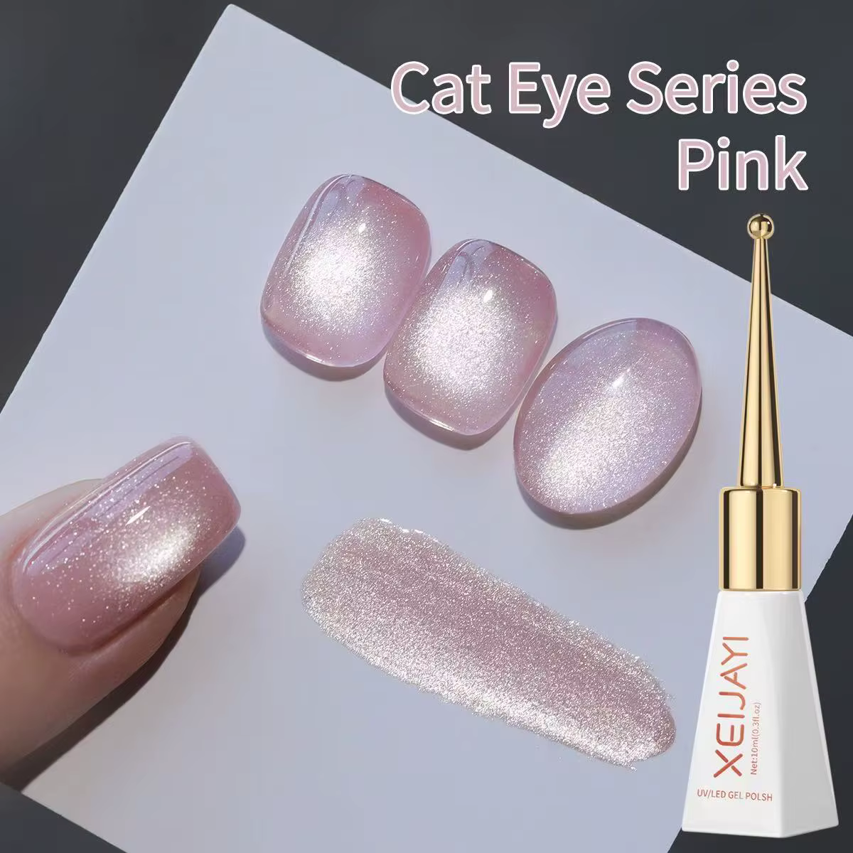 XEIJAYI10ml Moments romantiques vernis à ongles oeil de chat