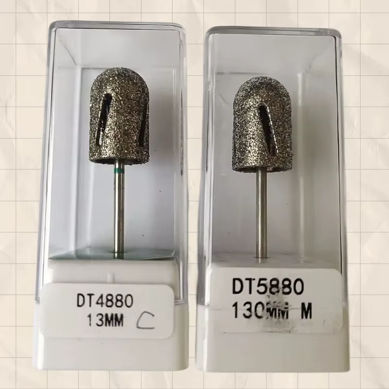 Foret à ongles diamant pédicure polissage capuchon pied callosités coupe-cuticules fraises accessoires de manucure fraisage