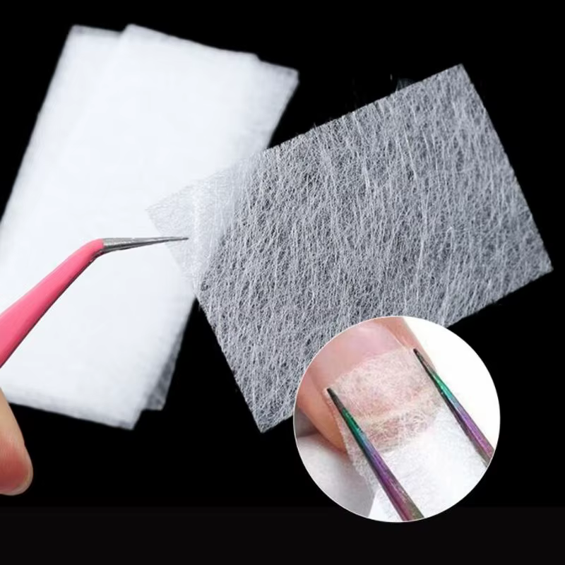Extension d'ongles en fibre de verre de soie