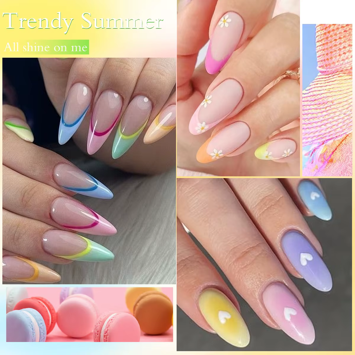 Vernis à ongles Gel couleurs vives et vibrantes