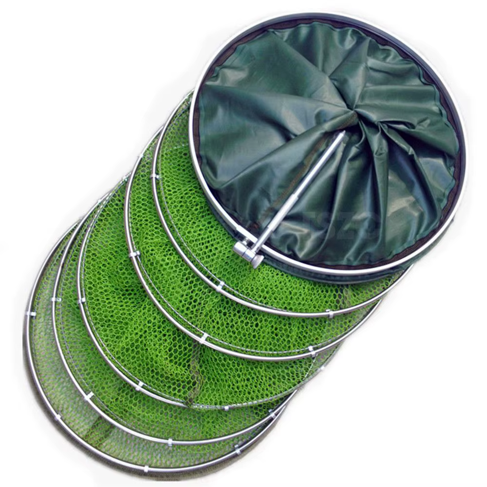 Filet de pêche pliable et Durable, petit poisson en maille, Portable et Durable
