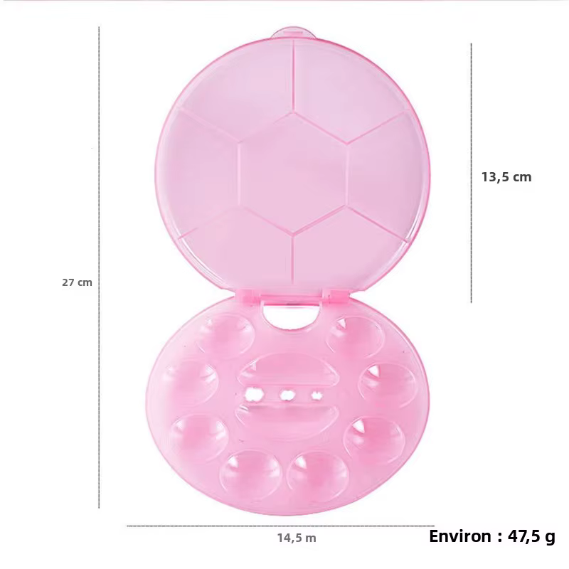 Palette de couleurs rose pour Nail Art