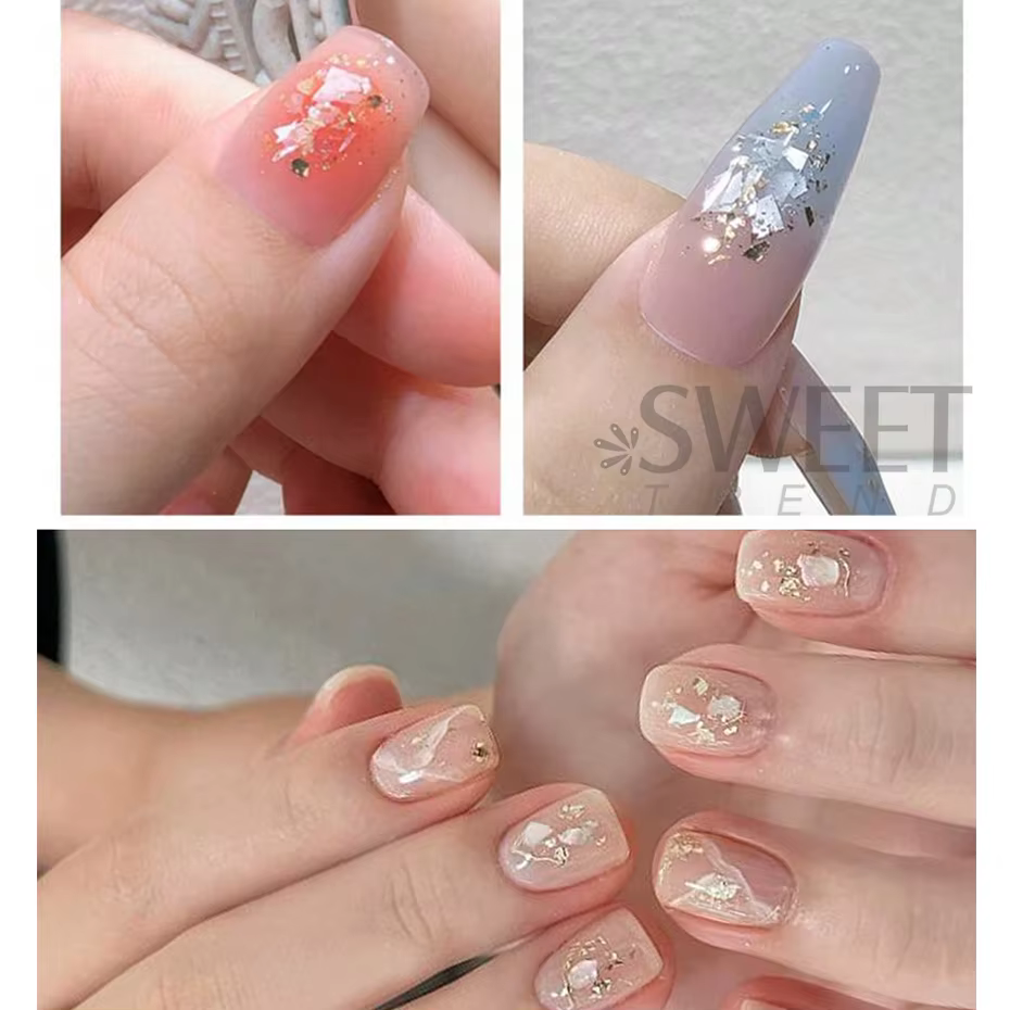 Vernis à ongles en forme de sirène
