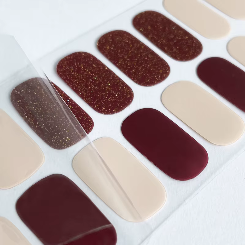 Autocollants pour ongles en Gel de manucure pour femmes