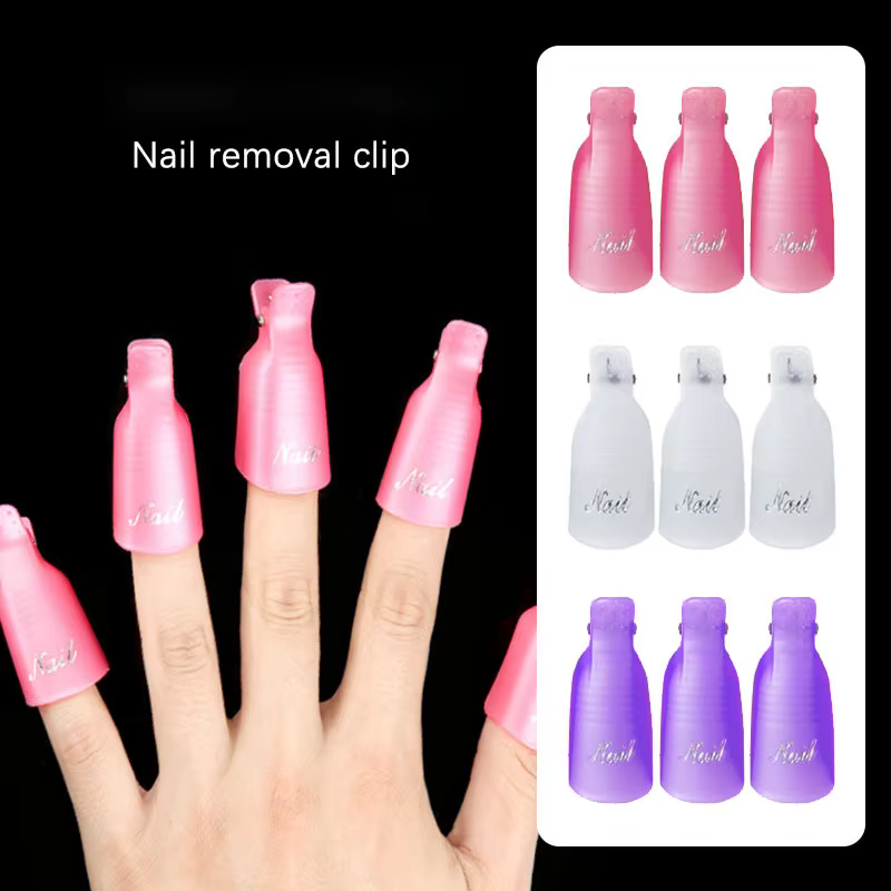 Clip de retrait d'ongles en acrylique