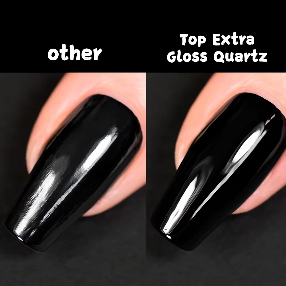 KODIES GEL Top Extra brillant couche de finition Gel vernis à ongles sans lingette résistant aux rayures
