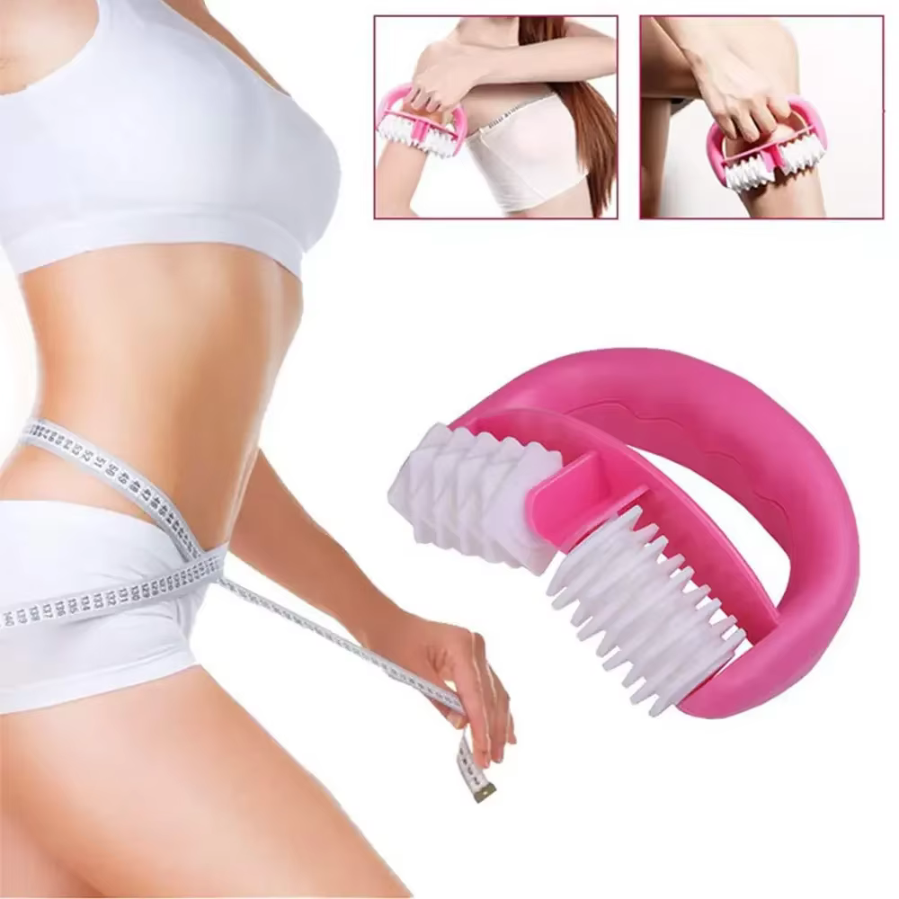 Masseur de beauté professionnel rapide de rouleau de Anti-Cellulite, rouleau de Massage Anti-Cellulite tenu dans la main, masseur de Cellulite de soins de santé