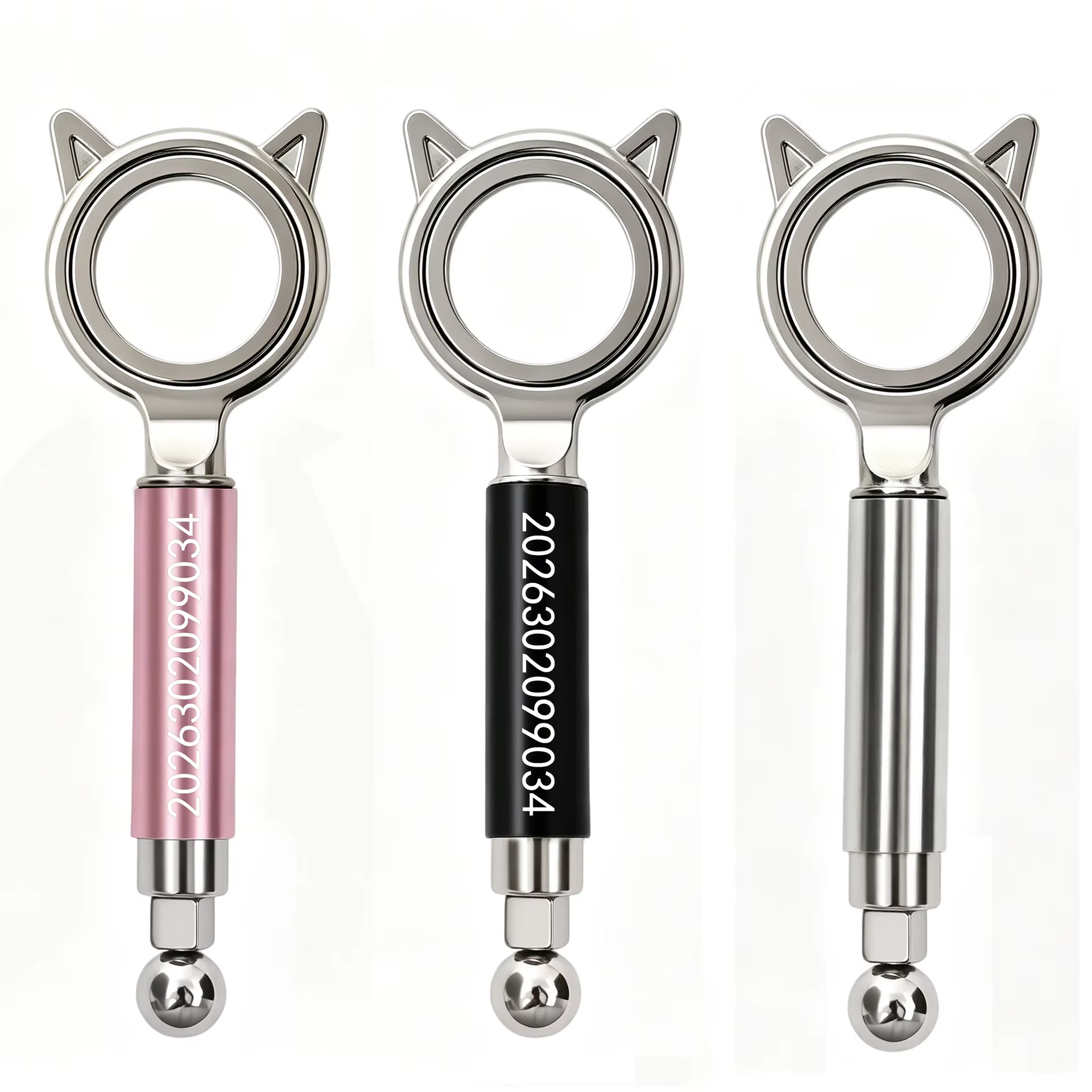 Stylo magnétique pour gel œil de chat en forme d'oreilles de chat