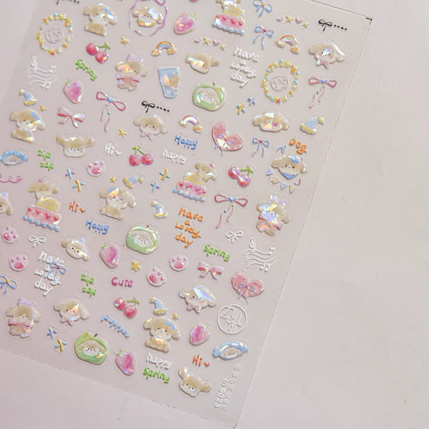 Kawaii gelée ours Nail Art 5D mignon