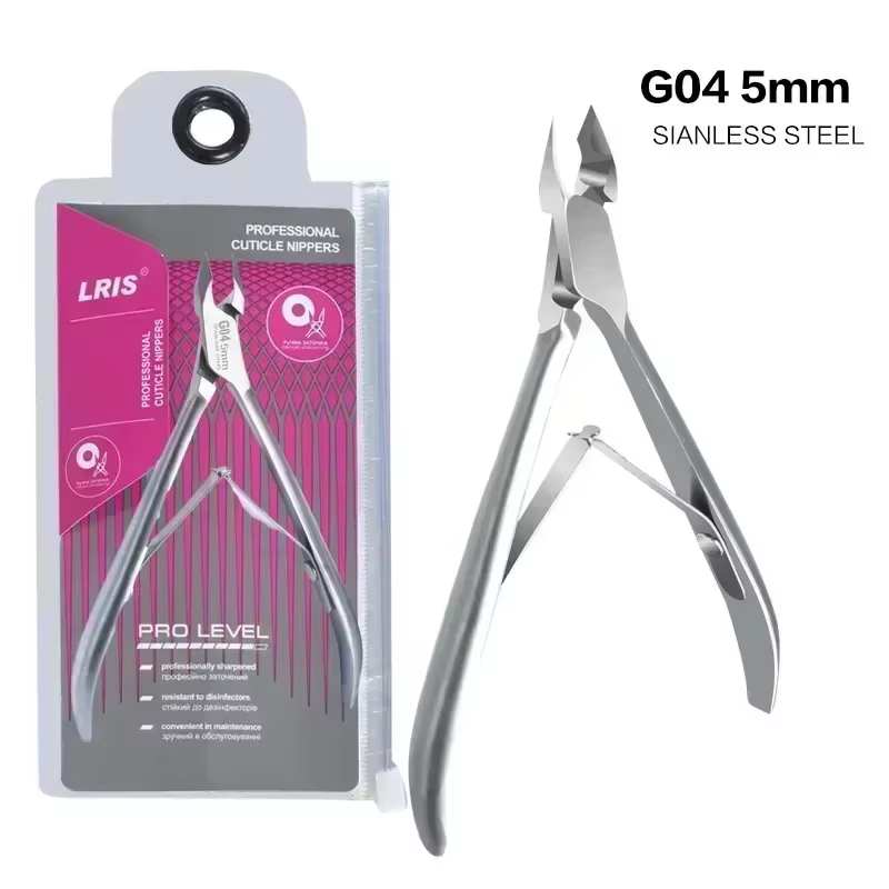 Pince à ongles coupe-cuticules nouveau dissolvant professionnel en acier inoxydable