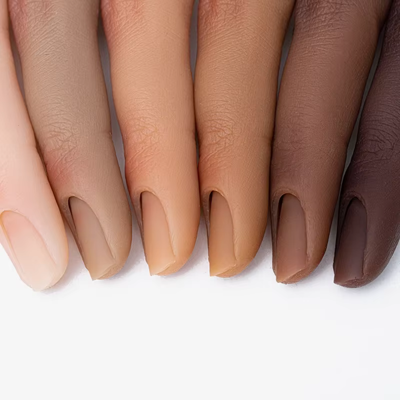 Ongles pratique doigt modèle Silicone Nail Art formation main naturel faux